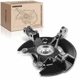 A-Premium Front Steering Knuckle & Wheel Bearing Hub Assembly Compatible with Honda Pilot 2003 2004, 3.5L, Right Passenger Side