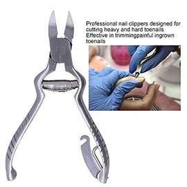 Cortauñas de acero inoxidable, herramienta profesional para pedicura, recorta con precisión las uñas encarnadas, apto tanto para hombres como para mujeres con uñas gruesas.