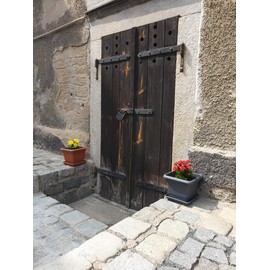 Geli Nora Square Plastic Coaster, Square (20 x 20 cm, Terracotta)