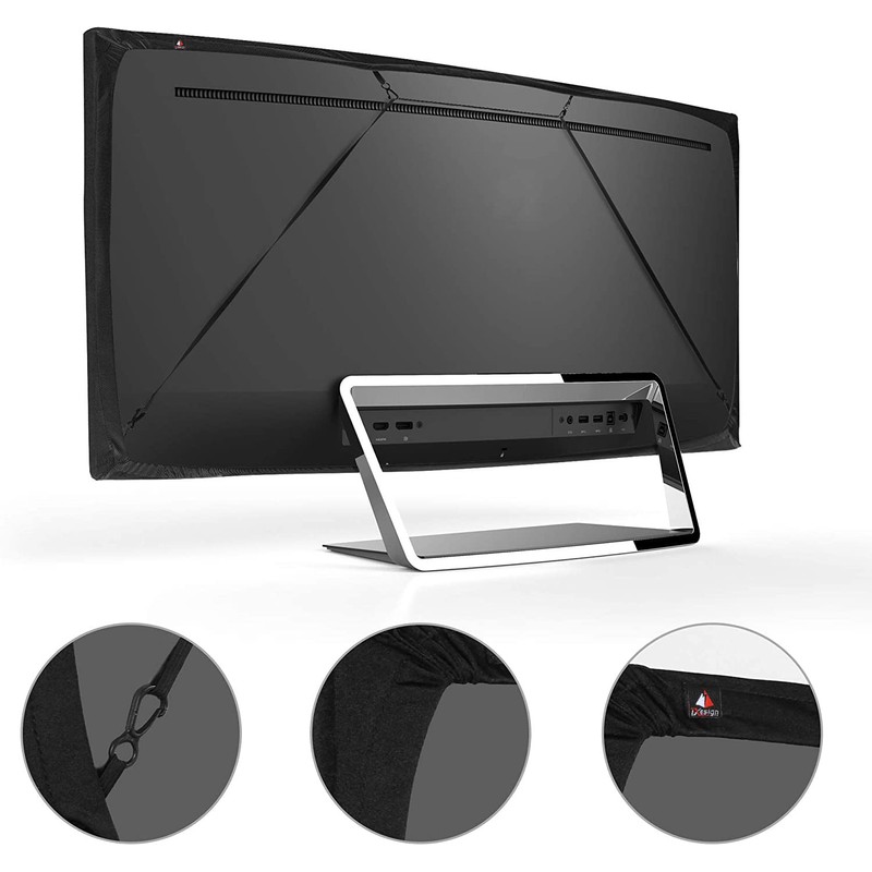 TXEsign Indoor TV Set Cover, Soft Lycra Fabric Universal 43“