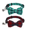 QH-Shop Cat Collar with Bell and Bow Tie, Pack of