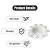 2 Pcs Egg Yolk Separator Exquisite Flower-Shaped Egg Separator Tools