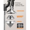 QCen Professional Cast Iron Manual Juicer, Heavy Duty Citrus Press