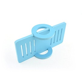 Petall Hamster Seesaw Toys Cage Docoration Cute Funny Playground Gift Play Toys for Small Animals Mise Rat Chinchilla Gerbil (Blue)