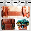 AP LEATHER Heavy-Duty Tool Belt Pouch with Premium Canvas and