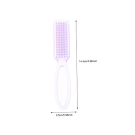 SAFIGLE 15Pcs Fingernail Cleaning Brush Set Professional Nail Art Brushes for Manicure Dust Removal Suitable for Home Use and Salon for Fingernails and Toenails