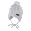 Sterntaler Unisex Baby Ocs Knitted Hat, Silver melange