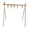 Camping Hanging Rack Portable Foldable Tripod Shelf for Light Tools