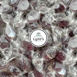 Bonelle Jelly Candy - Gluten Free & Vegan - Individually Wrapped - Bulk 2.2LB Bag By Lyza's Sweets & Treats (Black Licorice)