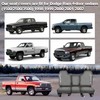 runfider Front Truck Seat Cover for Dodge Ram Quad Cab