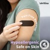 Adellina Strong Hold Tape Strips: Hypoallergenic Breathable Tape, Pain Free