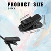 24 Pcs Clips for Earphone Wire, Hat Clips for Wind