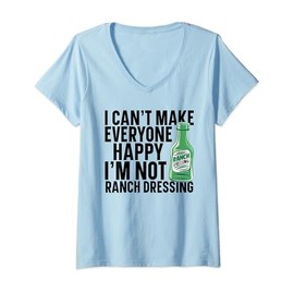 Womens Ranch Dressing Organic Ranch Seasoning Powder Ranch Dressing V-Neck T-Shirt