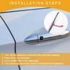 Partuto 1 Pc 16.40Ft 5m Universal Car Door Edge Protective