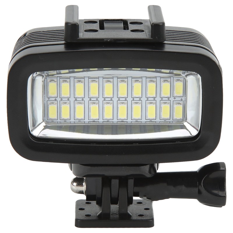 40m Underwater Video Fill Night Light IPX8 Waterprooof Dive Light
