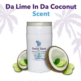 Diva Stuff Pre Swim Stick, Extra Strength Chlorine Neutralizing Lotion Bar For Body,Treats Hives, Rashes, Itchiness, Dry Skin and Other Reactions To Chlorine, Use Before Swimming