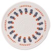 Benytro Nordic style cotton and linen weaving Woven Round Placemats,