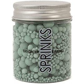 Sprinks Pastel Bubble Bubble Sprinkles 65 g, Green