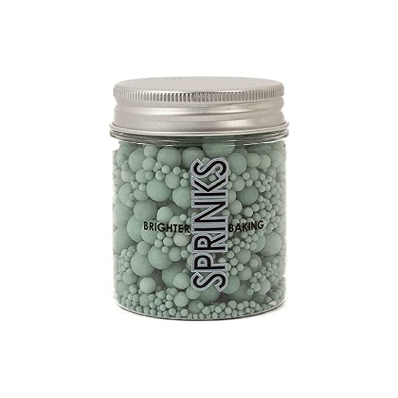 Sprinks Pastel Bubble Bubble Sprinkles 65 g, Green