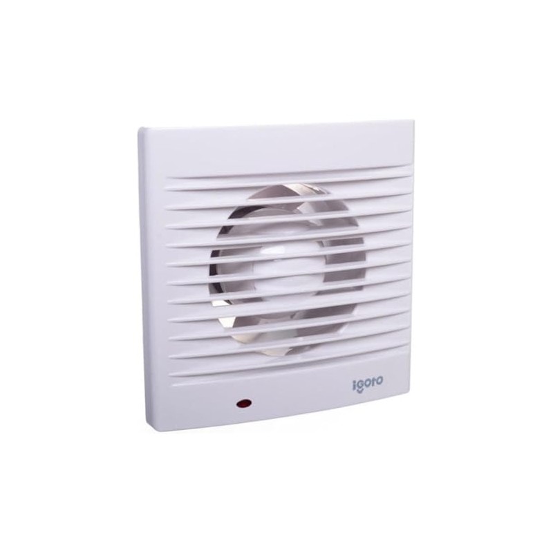 Igoto EX4-16W Extractor de aire empotrable 16W, Color blanco, 15X15