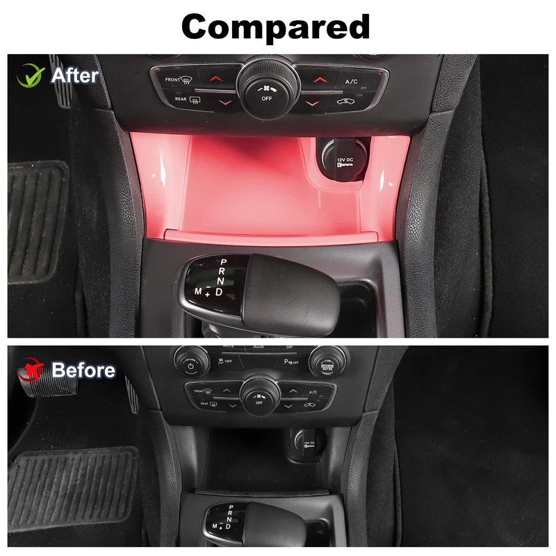 Voodonala for Charger Center Consoles Gear Shift Shifter Storage Compartment