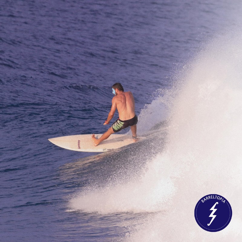 Barreltopia Surf Stick Sun Cream Face 50+ Zinc Blue Colouring