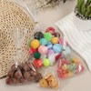 PATIKIL Treat Bags, 50 Pcs 7x5 Inch Clear Gift Bags