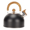 2.5L Stainless Steel Kettle Rustproof Prevent Scalding Whistling Teapot Tea