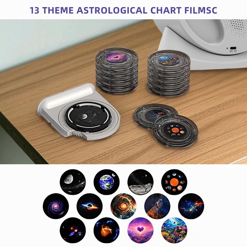 Galaxy Projector Star Light with Shooting Stars - HD Night