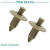 ACROPIX 20pcs Push In Car Door Trim Fender Rivet Retainer