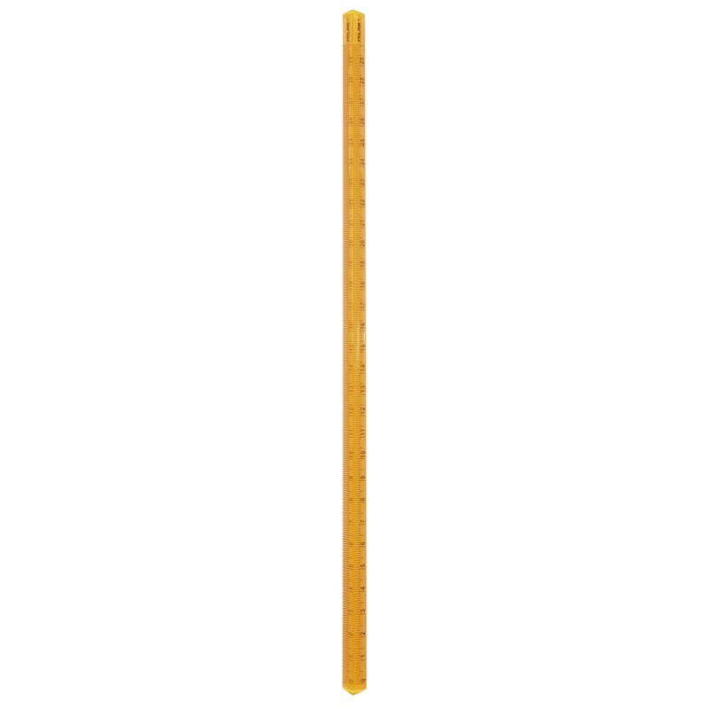 MILAN® Dreiecklineal 30 cm New Look orange aus robustem Kunststoff