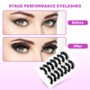 Zoe eyelashes (Dense) Mink Lashes Soft and skin friendly 20MM