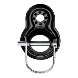 Coupler Attachments for Instep and Schwinn Bike Trailers, Flat Coupler for a Wide Range of Bicycle Sizes, Models, and Styles,Black