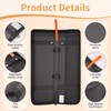 RAWMOCE Tie Storage Organizer, Hard Shell Tie Box for Business