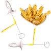 Spiral Potato Cutter,Kitchen Spiralizer for Carrot | Manual Spiral Slicing