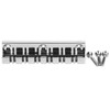 12 String Saddle Tailpiece Metal Chrome Color Saddle Bridge Top