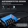 ZHEGE TSA Suitcase Lock, TSA Lock 4 Digit, Tent Lock,