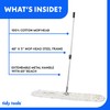 Tidy Tools Commercial Dust Mop & Floor Sweeper, 48 in.