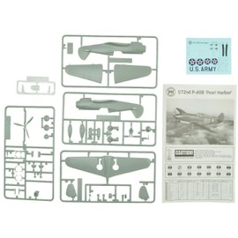 Premium Hobbies P-40B Pearl Harbor 1:72 Plastic Model Airplane Kit 135V