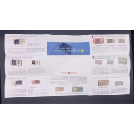 General Electric Original NOS 1950’s General Electric Fold Out Radio Brochure-Mint