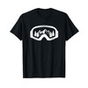Ski Snowboard Skiing Goggles Snow Wintersport Skiing T-Shirt
