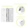 Door Hinge 3 1/2 Inch Interior Door Hinges Satin Nickel