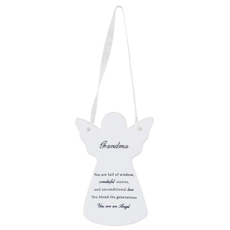 HOX Guardian Angel Nan, Wall Hanging Ribbon, Meaningful Plaque Keepsake,