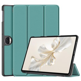 ATOOZ for Honor Pad 9 Case 12.1-inch 2024 Tablet, Ultra Thin Hard Back Case with Stand Protective Folio Cover for 12" Honor Tablet 9 (Green)