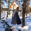 Otoolling 2 Pack Plastic Squirrel Baffle for Bird Feeder Pole