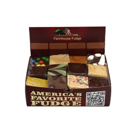 Farmhouse Fudge - Fudge Party Pack - Create Your Own Sampler - Gourmet Homemade Fudge Gift - Perfect for Holidays, Birthdays, & Special Occasions - Artisan Candy Treats - Fresh Smooth & Creamy