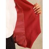 Allegra K Women's Sleeveless Suit Vest, Elegant, Double Breasted, red