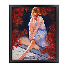 Creative Mark Gotham Deep Gallery Frames - 3 Pack of Professional Gallery Frames for Canvas, Paintings, Presentation & More! - [Black - 18x18]
