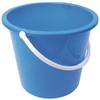 Jantex CD804 Round Plastic Buckets, Blue