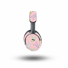 MightySkins Carbon Fiber Skin Compatible with Bose QuietComfort Ultra - Bunny Bunches | Protective, Durable Textured Carbon Fiber Finish | Easy to Apply